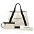 Balenciaga Navy Cabas M Handtasche Schwarz Roh - Ansicht 6