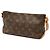 Borsa a tracolla Louis Vuitton Monogram Trotteur Marrone - vista 2