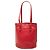 Borsa Tote Louis Vuitton Epi Bucket PM Rosso