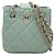 Bolsa de Ombro Mini Chain Matelassé Chanel Laranja