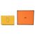 Hermès Porta-cartões Hermes Bearn em Sun Yellow Amarelo - vista 7
