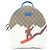 Zaino Gucci per bambini 851222 FAFB6 Multicolore Beige