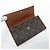 Louis Vuitton Monogram Porte Monnaie Credit Wallet Castaño - vista 6