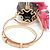 Louis Vuitton Monogram Nano Noe Handtasche Braun Fuschia - Ansicht 6