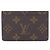 Louis Vuitton Monogram Porte Cartes Simple Card Case Marrone - vista 2