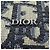 Christian Dior Dior Rider Micro Pouch Beige Blu navy - vista 5
