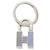 Hermès Hermes Cadena Quiz Rainbow Schlüsselanhänger Blau