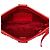 Prada Crossbody-Schultertasche mit Dreiecks-Logo-Plakette Rot - Ansicht 4