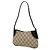 Borsa Gucci GG Emblem Supreme Nero Beige - vista 2