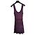 Alaïa lila Strick-Sommerkleid