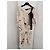 Sonia Rykiel Vestido de verano estampado de seda Negro Rosa Beige - vista 2