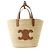 Céline Borsa a mano Celine Teen Supple Classic Panier in rafia