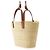 Céline Borsa a mano Celine Teen Supple Classic Panier in rafia - vista 2