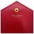 Portafoglio a catena Yves Saint Laurent Cassandra Classic Rosso - vista 16
