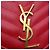 Portafoglio a catena Yves Saint Laurent Cassandra Classic Rosso - vista 8