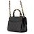 Borsa a tracolla Chanel Matelassé in pelle d'agnello stropicciata Nero - vista 2