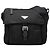 Bolsa Tiracolo Prada com Placa de Logotipo Triangular Preto