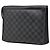 Louis Vuitton Damier Graphite Pochette Voyage MM Negro - vista 2