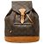 Mochila Louis Vuitton Monogram Montsouris MM Castaño