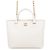 Chanel Matelassé White Tote Bag Weiß
