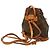 Mochila Louis Vuitton Monogram Mini Montsouris Castaño - vista 2