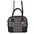 Bolso de mano Loewe Amazona 19 Square Castaño Negro