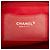 Borsa Tote Chanel Coco Mark Matelassé Mademoiselle Rosso - vista 11