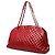 Borsa Tote Chanel Coco Mark Matelassé Mademoiselle Rosso - vista 2