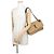 Borsa a tracolla con catena Yves Saint Laurent Marrone - vista 4