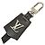 Portachiavi Louis Vuitton LV Cloche Clé Nero Argento