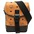 Bolsa Tiracolo MCM Visetos Marrom Preto