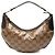 Gucci GG Crystal One-Shoulder Tasche Braun