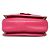 Bolsa de mão e de ombro Miu Miu em couro rosa - vista 3