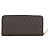 Cartera larga Yves Saint Laurent Castaño - vista 3