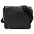 Sac à épaule Louis Vuitton Damier Graphite Noir