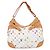 Louis Vuitton Monogram Multicolore Schultertasche Weiß Rot