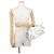 Borsa Balenciaga Neo Cagole XS Bianco - vista 4