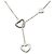Autre Marque Collana a catena lariat Open Heart Link Tiffany & Co. Elsa Peretti Argento