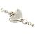 Autre Marque Collana a catena lariat Open Heart Link Tiffany & Co. Elsa Peretti Argento - vista 4