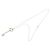 Autre Marque Collana con pendente a chiave ovale Tiffany & Co. in argento 925 - vista 6