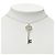 Autre Marque Collana con pendente a chiave ovale Tiffany & Co. in argento 925 - vista 7