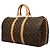 Borsa Boston Louis Vuitton Monogram Keepall Bandoulière 45 Marrone - vista 2