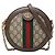 Borsa a tracolla con catena Gucci Ophidia GG Supreme Marrone