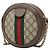 Borsa a tracolla con catena Gucci Ophidia GG Supreme Marrone - vista 2