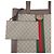 Gucci Ophidia GG Supreme Große Ledertote Braun - Ansicht 6