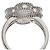 Van Cleef & Arpels Vintage Alhambra Ring aus Perlmutt und Diamanten - Ansicht 9