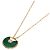Collana Cartier Amulette Malachite e Diamanti