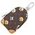 Charm per borsa Louis Vuitton Monogram Flower Marrone Multicolore