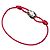 Bulgari Pulsera Bvlgari Serpenti Forever Charm Roja - vista 2