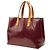 Borsa Louis Vuitton Monogram Vernis Lead PM Bordò Porpora - vista 2